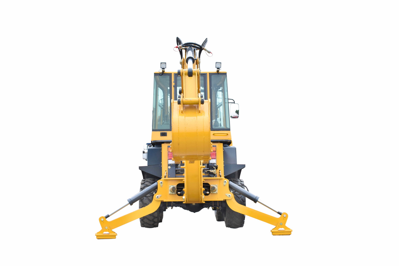 Wolf 1.6T Backhoe Loader, 52HP WZ45-17