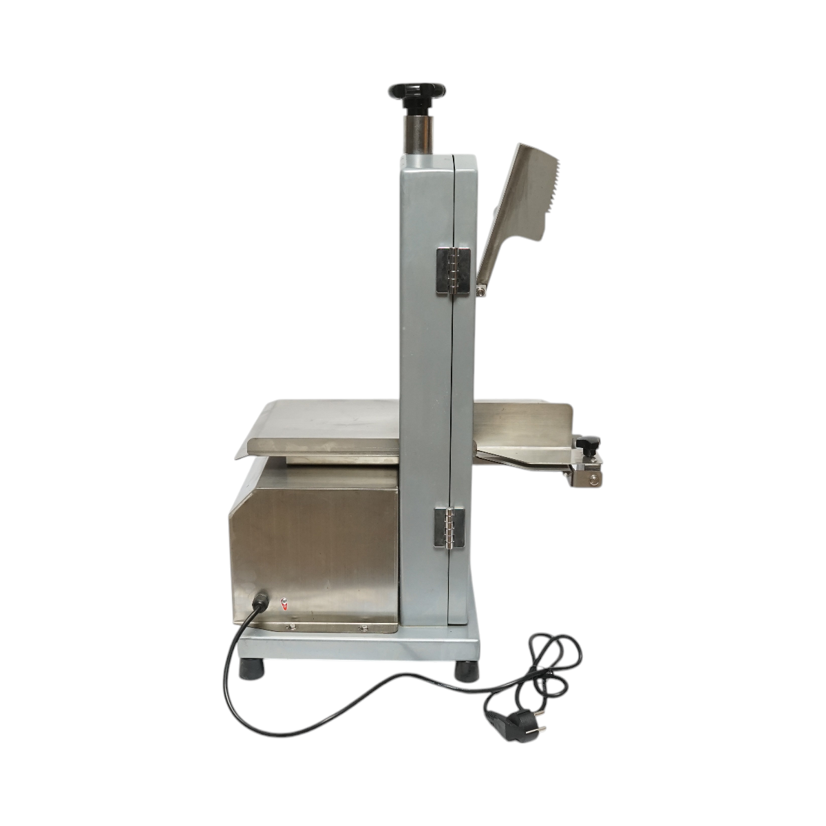 Electric meat and bone cutting machine 850W, 220V, cutting speed 9.5 m/s, saw blade 1200mm