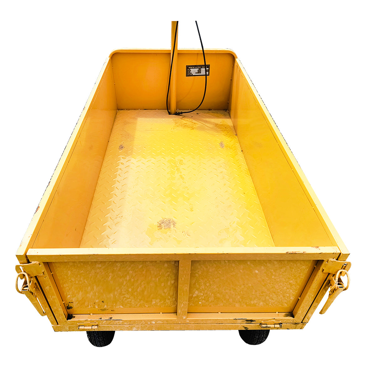 Electric platform cart with shutters for transporting goods 800W, 48V, 1.5x0.8m maximum load 800Kg THOR