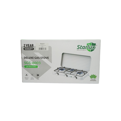 Stove, 3-burner cooktop SGS-6003 Starlux