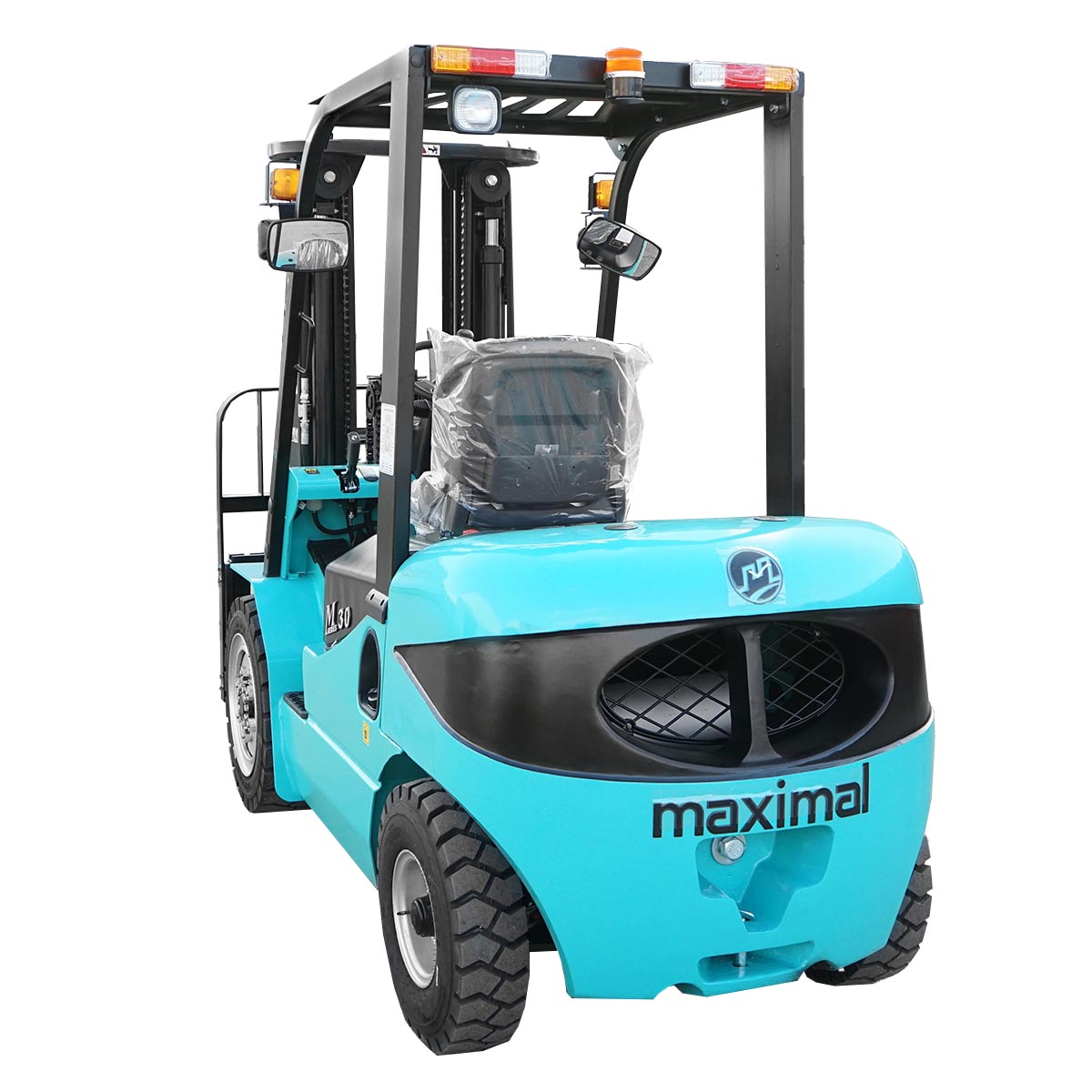 3-ton forklift with lateral translation, triplex, 4.5M lift cylinder for container
