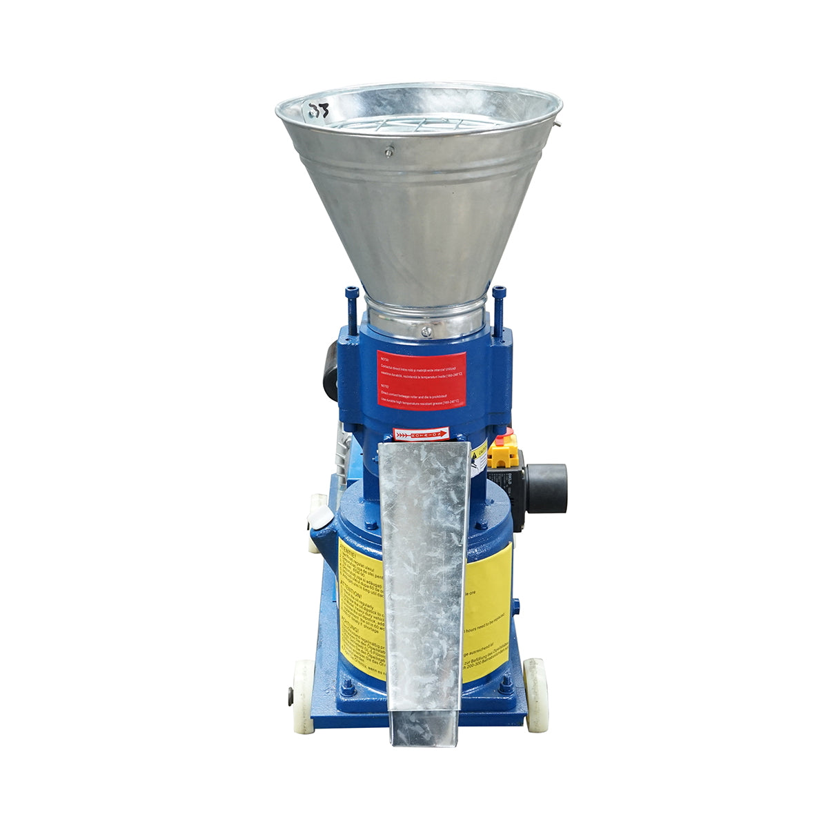 Feed granulator, grain press 2.2KW, 220V with a 6mm die and maximum efficiency of 100kg/H