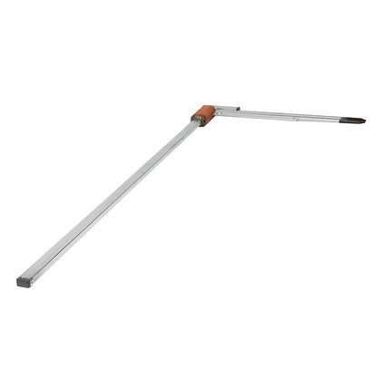 1000mm metal forest rake with wooden handle