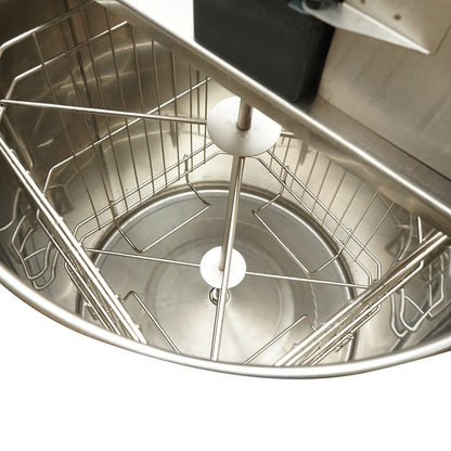 Electric centrifugal bee honey extractor 220V, stainless steel with 4 frames