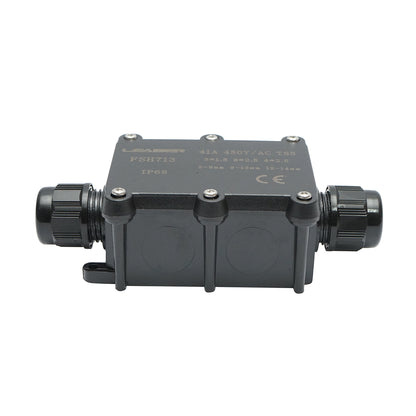 Sealed junction box with presets 41A 450V AC, 2 ways 5-14mm IP68 Leader