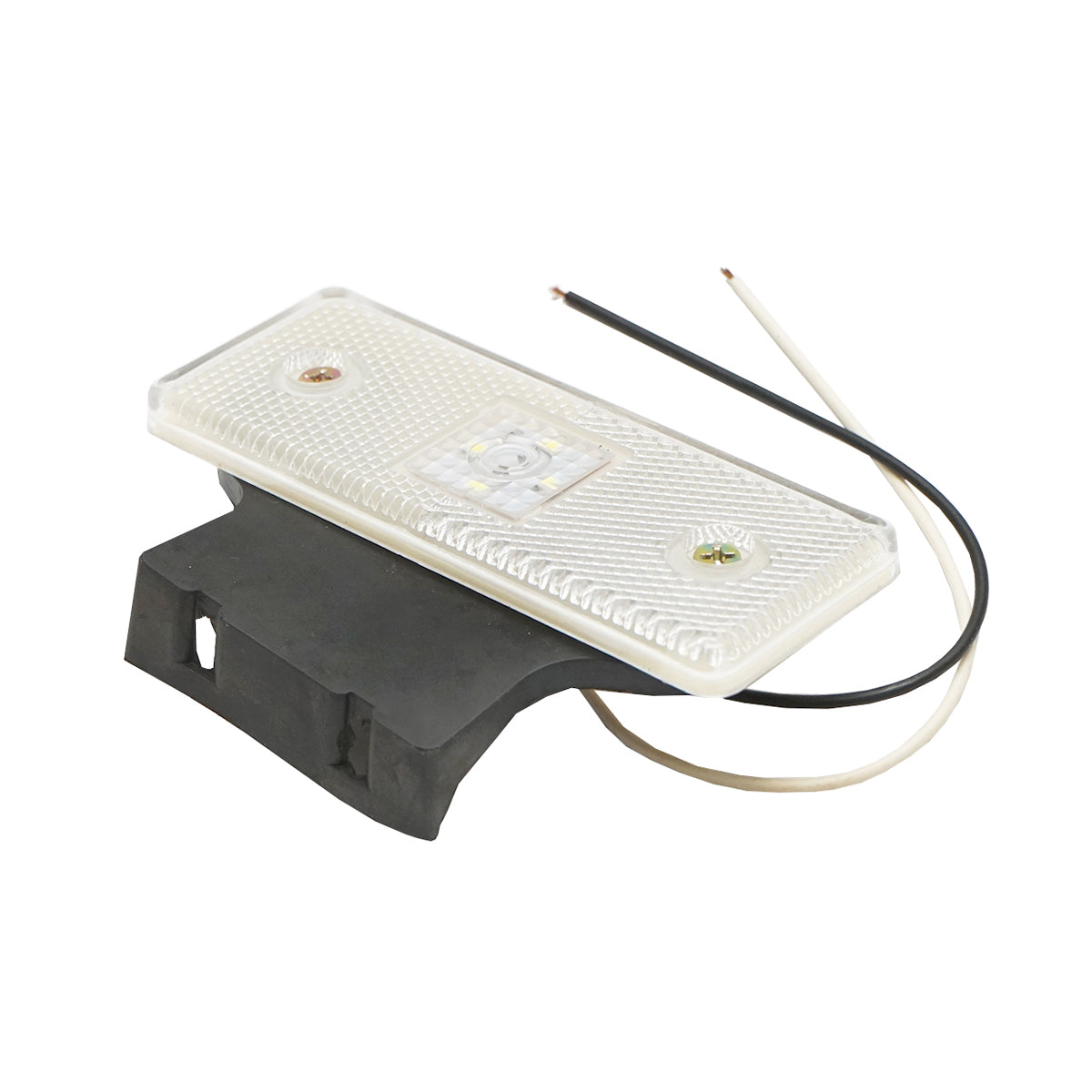 White side marker lamp with 4 SMD LEDs 24V
