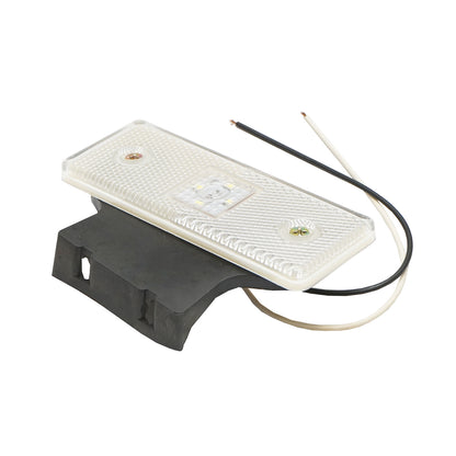 White side marker lamp with 4 SMD LEDs 24V