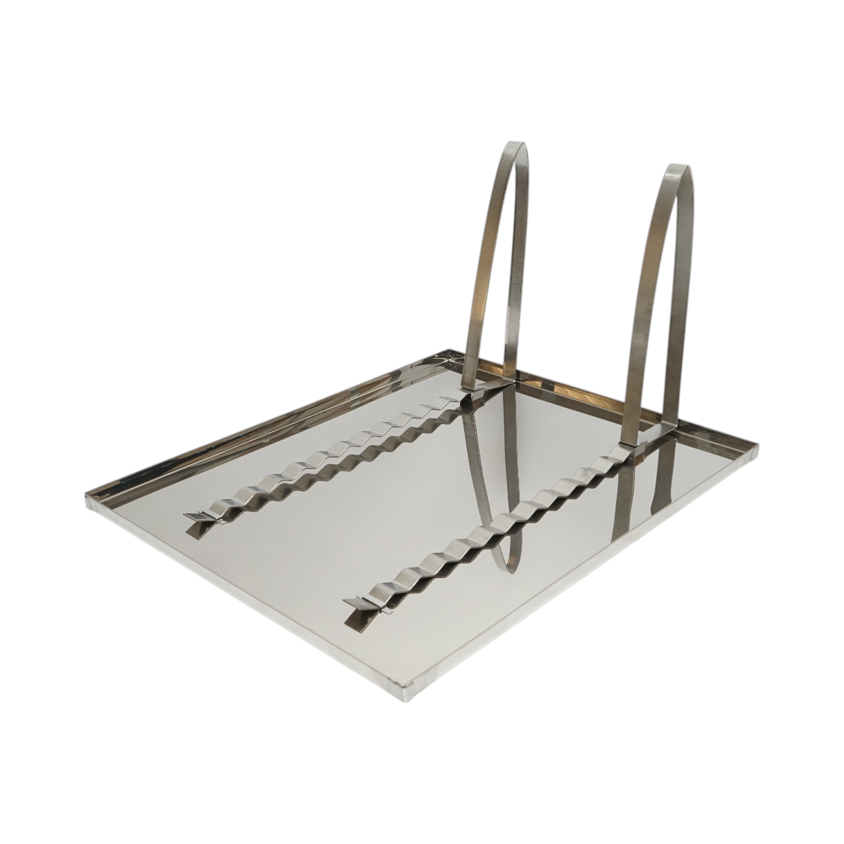 Draining tray with stainless steel sieve 520x415x110mm