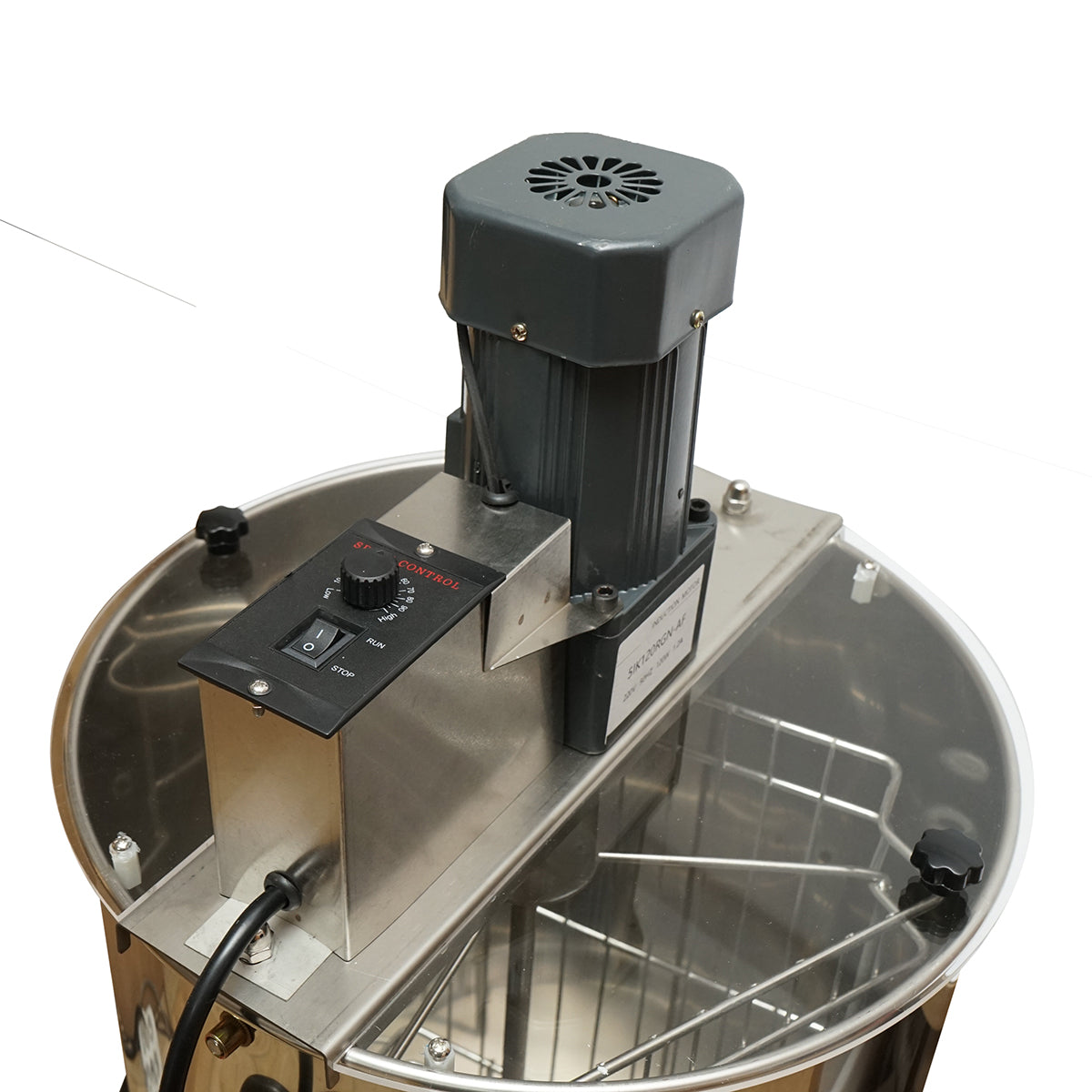 Electric beekeeping centrifuge 120W 220V, stainless steel honey extractor with 3 frames