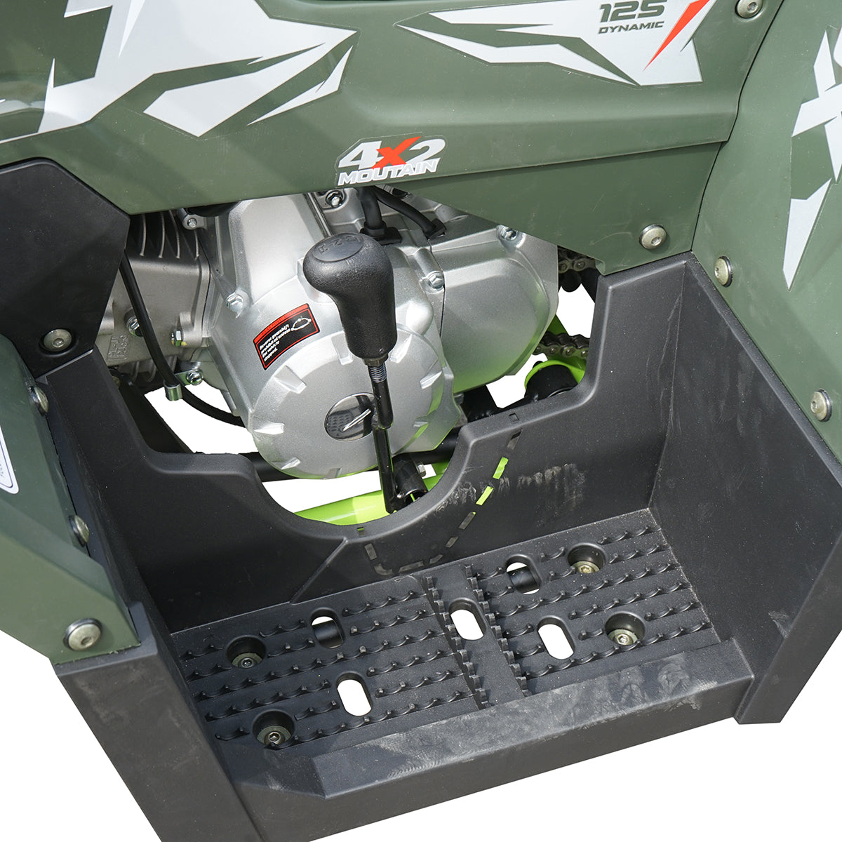 ATV 125cc, 7 HP, 4x2 with electric start SHARK 125