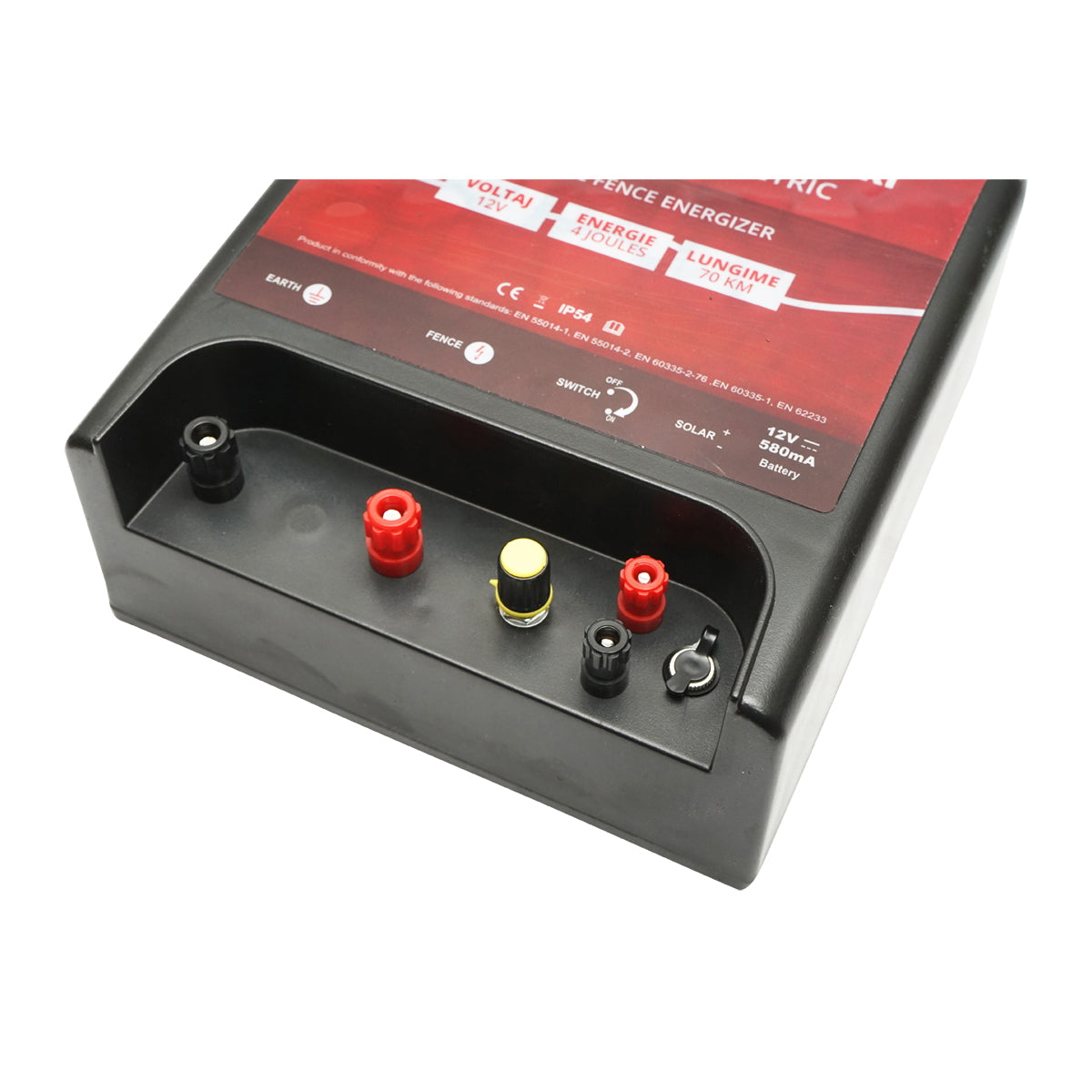 DC pulse generator device 12/220V, 4 Joules, 70km for electric fence Breckner Germany