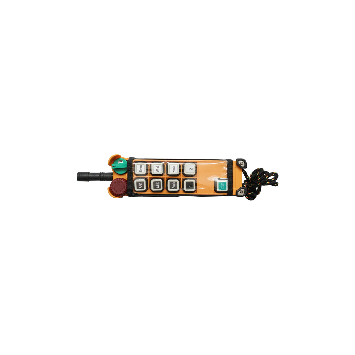 Wireless industrial remote control with 10 commands AC 220V and water protection Breckner Germany