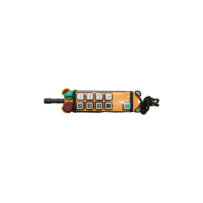 Wireless industrial remote control with 10 commands AC 220V and water protection Breckner Germany