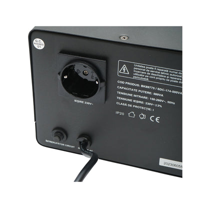 Automatic voltage stabilizer 500VA single-phase with servo motor Breckner Germany