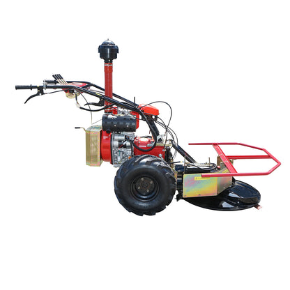 950mm rotary mower with diesel engine and electric start 1850x880x860mm
