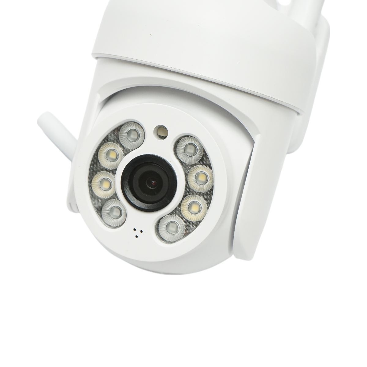 Smart WIFI 1080P outdoor surveillance camera, dual lens, PTZ motion sensor, 360-degree rotation, 220V ICSee