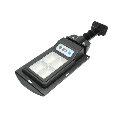 LED solar street lamp 6500K with 3W solar panel, 18000mAh battery, pole mount IP67 Breckner Germany