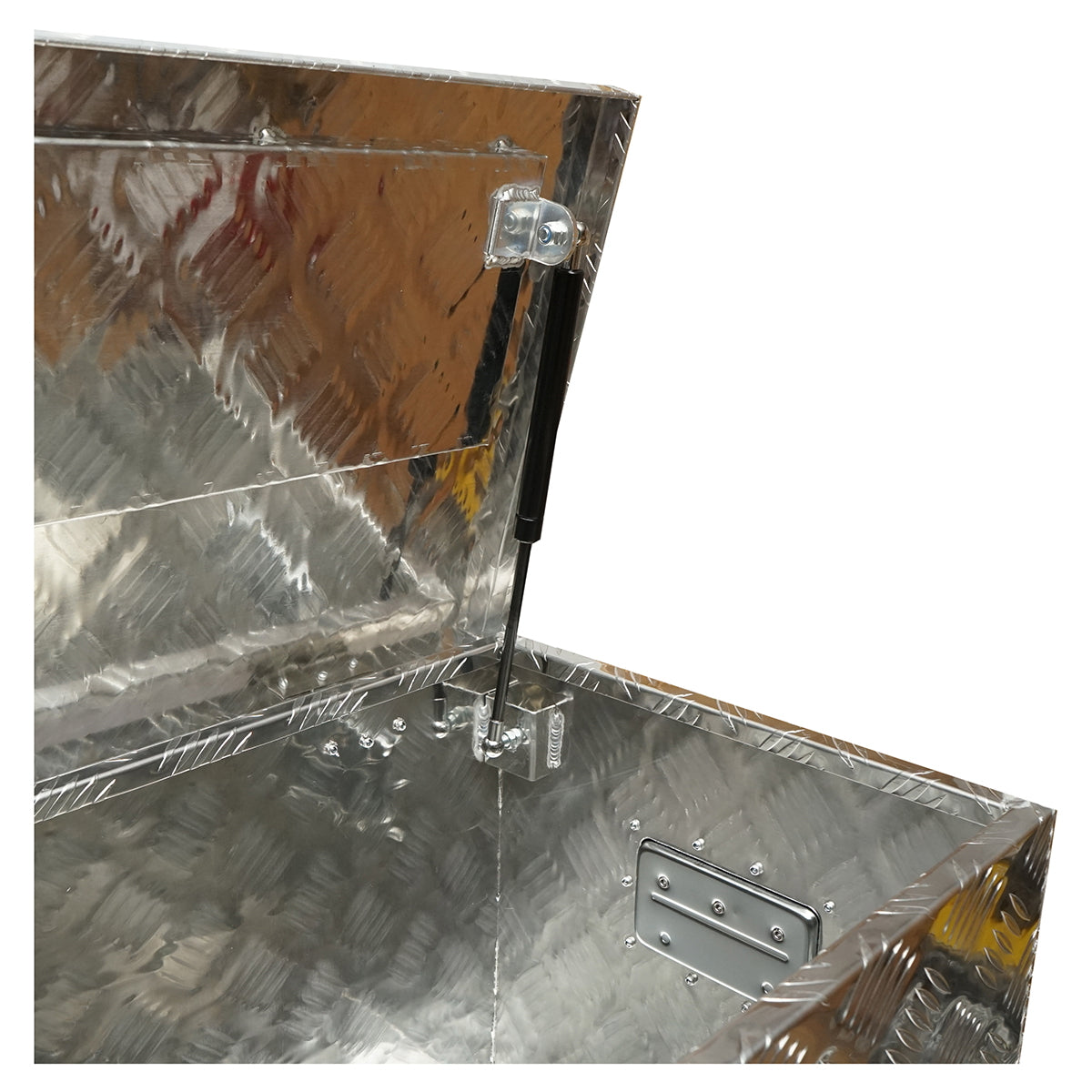 Box, aluminum storage chest 125x40x40cm