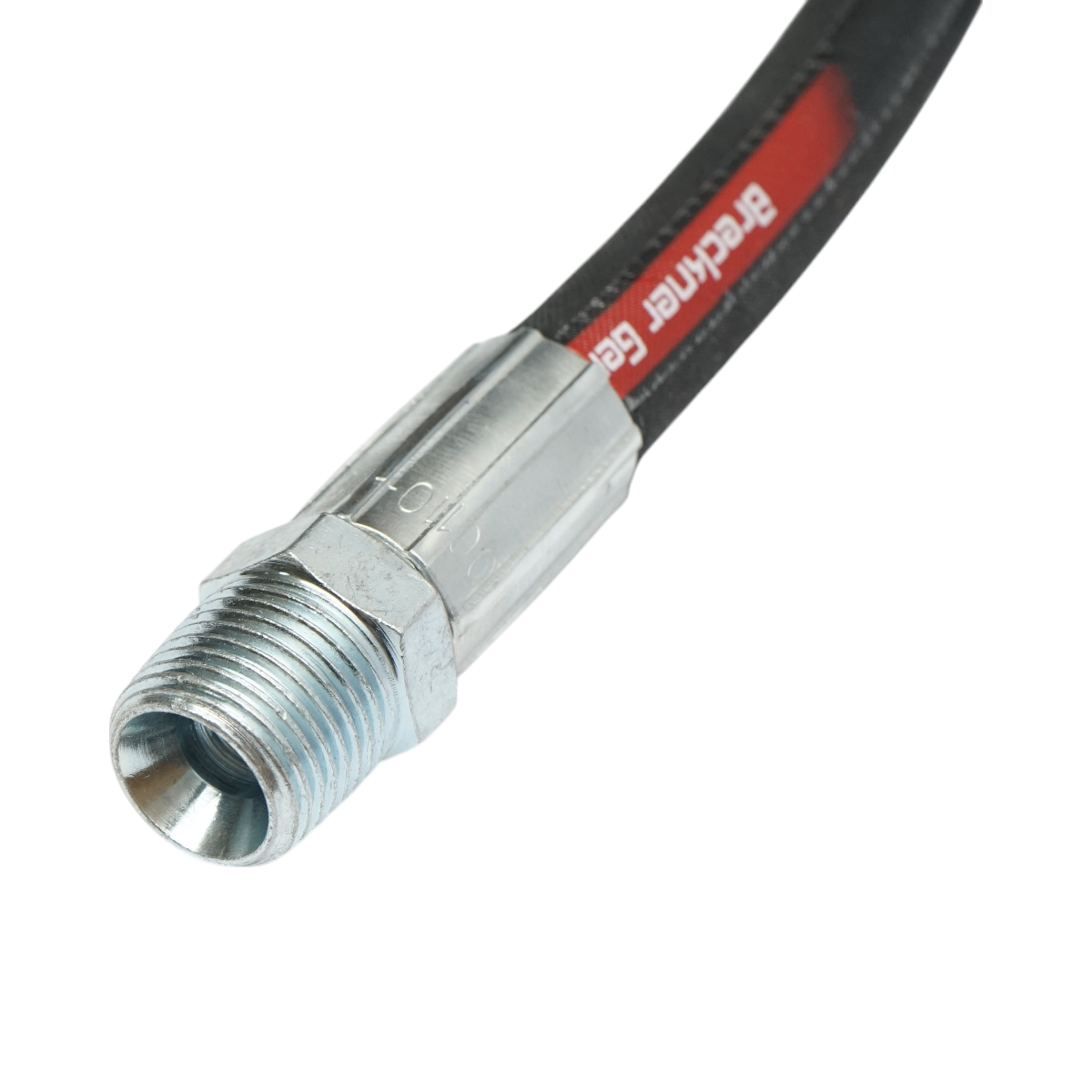 Certified pressure hose for hydraulic pullers 70cm with fittings 1/2 + 3/8 and a Mos valve.