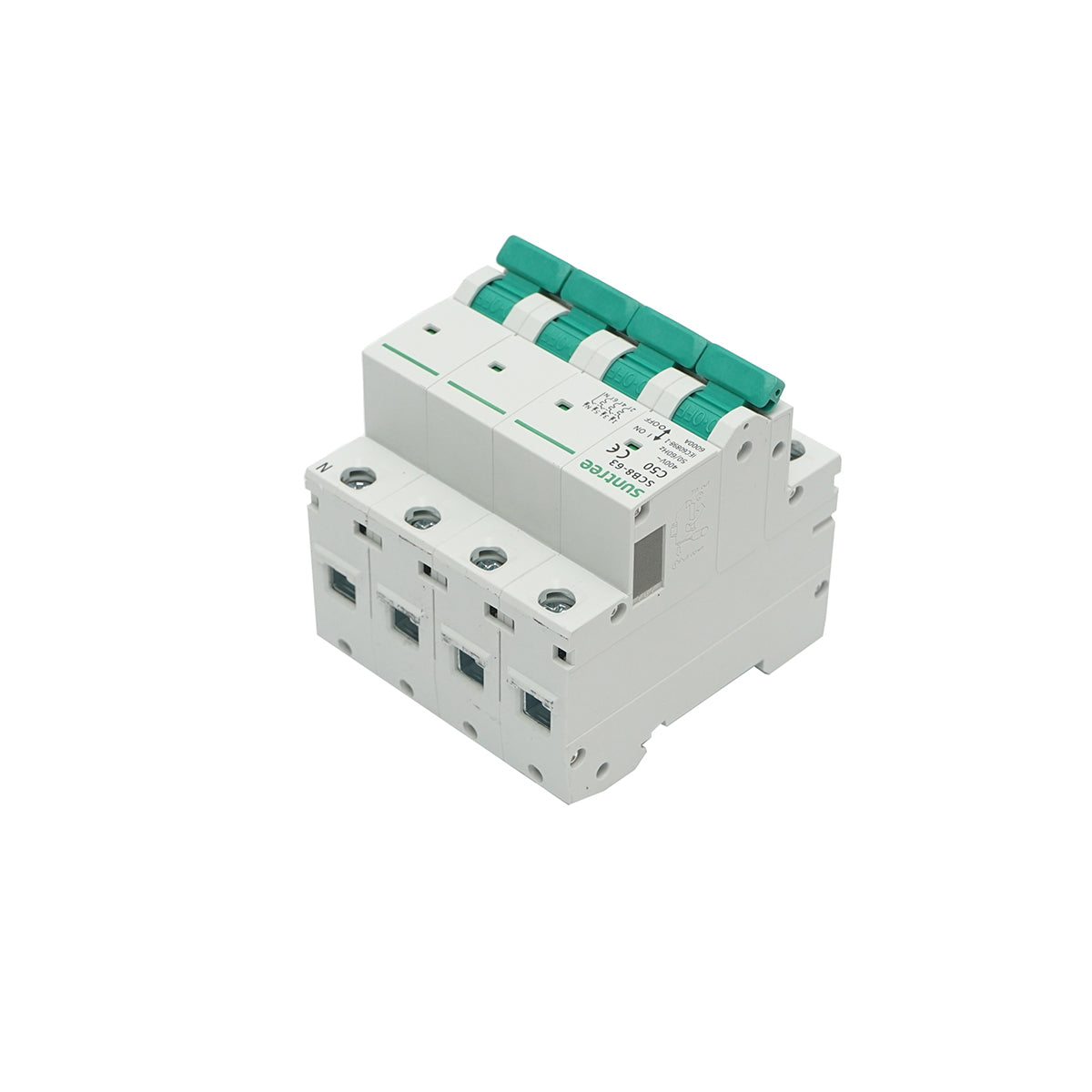 Automatic circuit breaker 3P+N, 50A 400VAC Suntree