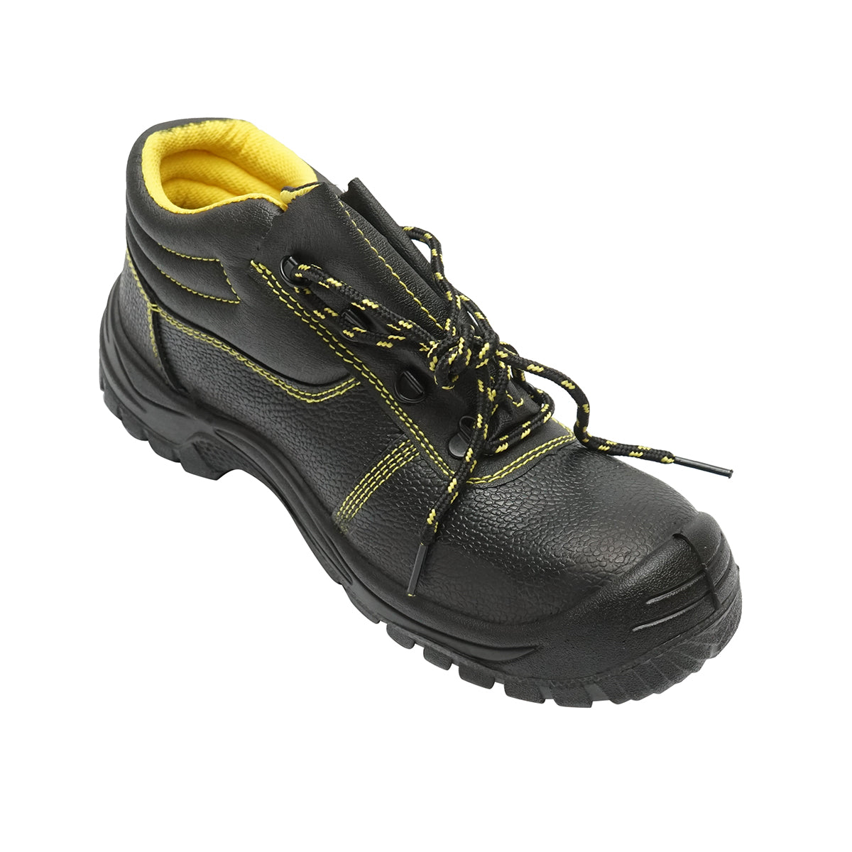 Protective boots with toe cap and steel sole insert, size 44 Crownman