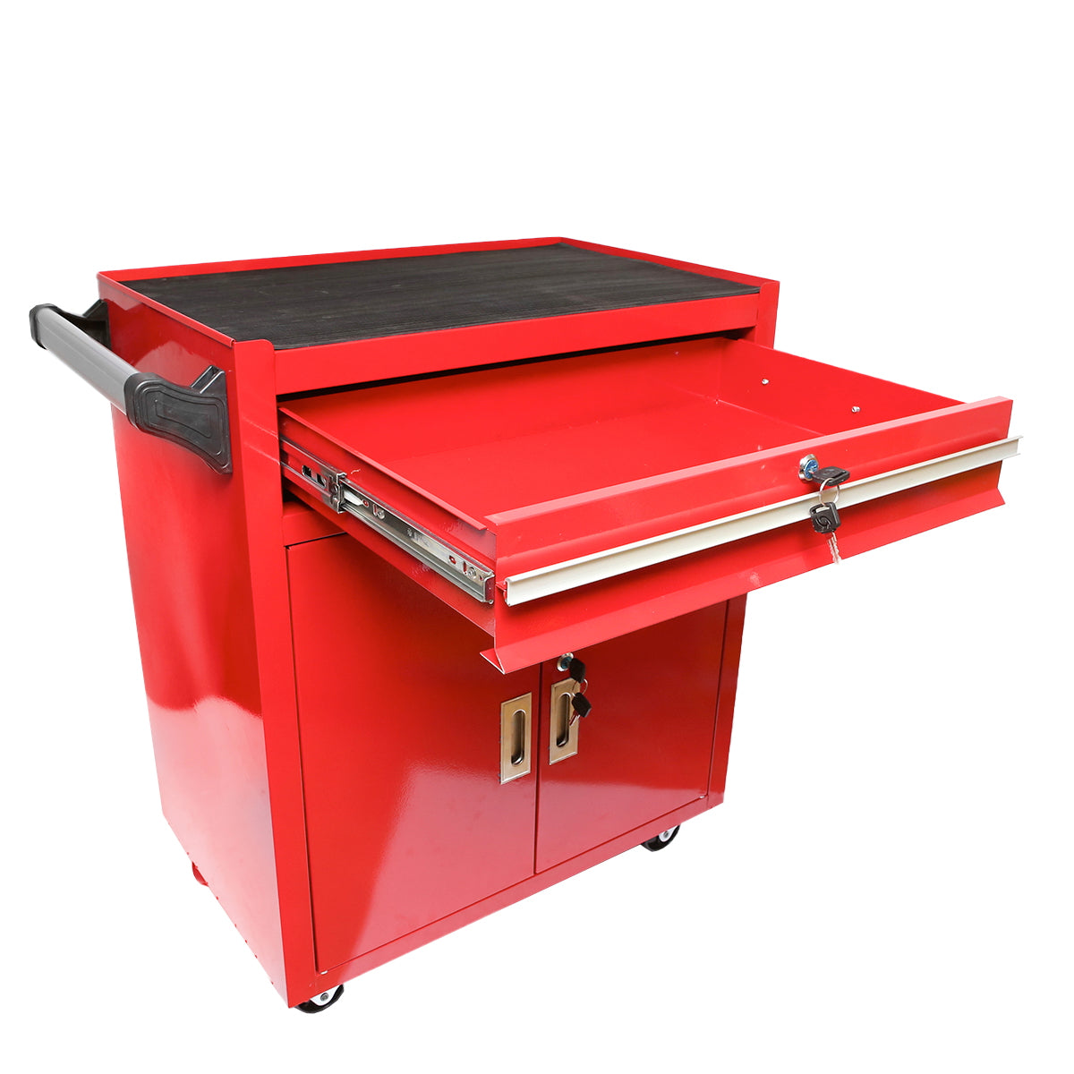 Metal tool cart cabinet 665x420x730mm