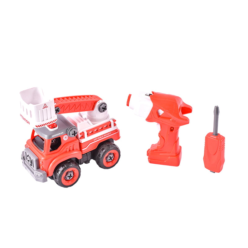 Remote control toy fire truck