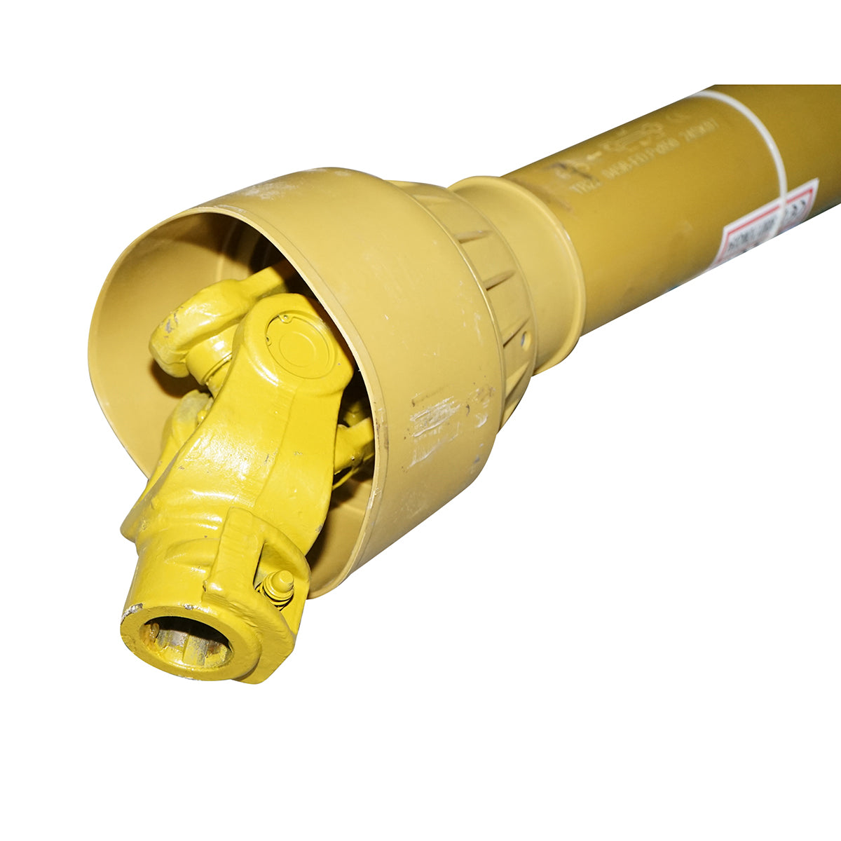Cardan 850 mm T5 with clutch consisting of 2 cross discs 30.2x80 (triangular pipe) 1 3/8 Z=6