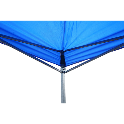 Blue pavilion tent 3x4.5m, adjustable height, foldable