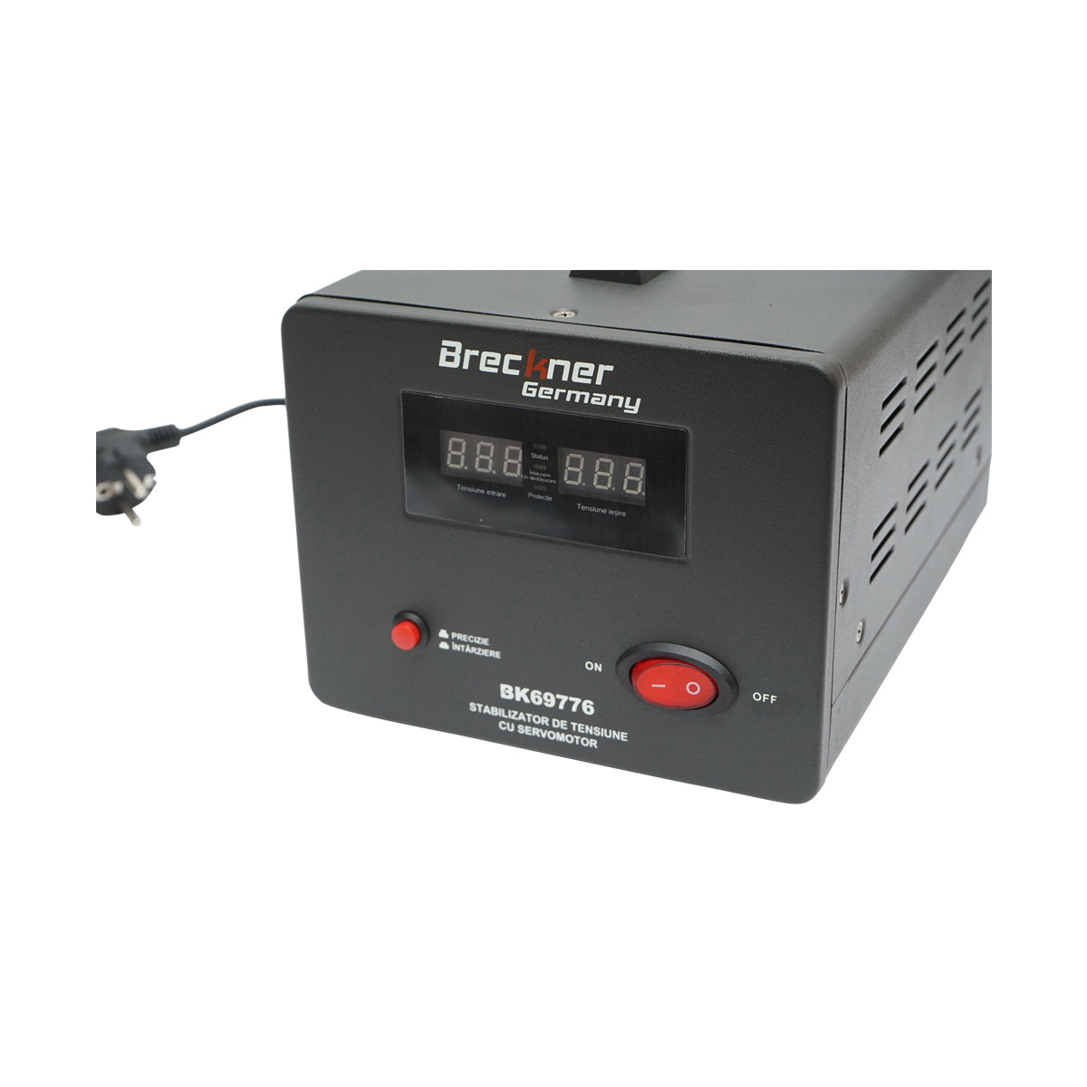 Automatic voltage stabilizer 1000VA single-phase with servomotor Breckner Germany