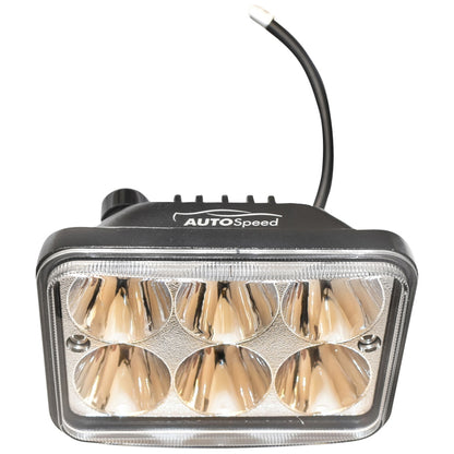 Lamp with 6 LEDs 10-60V 18W radiation angle 60 degree