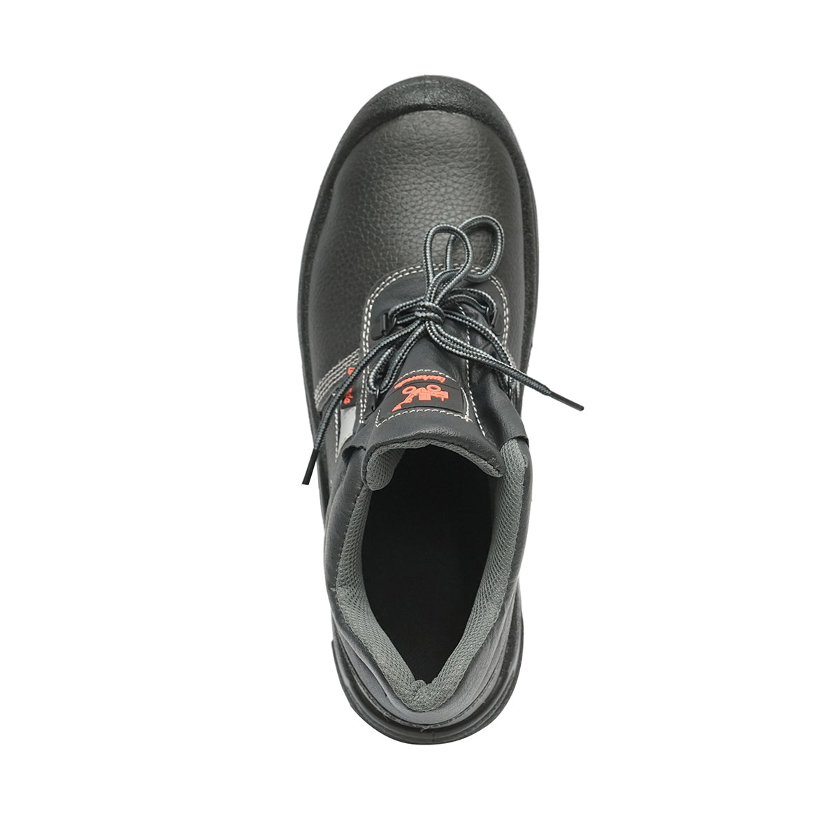 Size 46 safety boots with toe cap and steel sole insert 5003