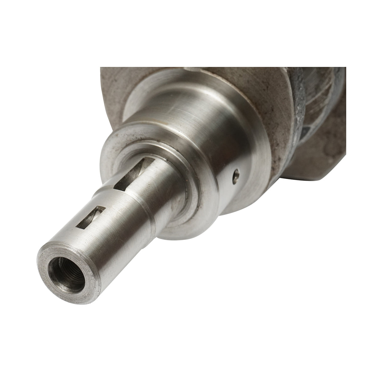 Curved crankshaft on forged bearing and UTB U-650 (with lubrication plugs)