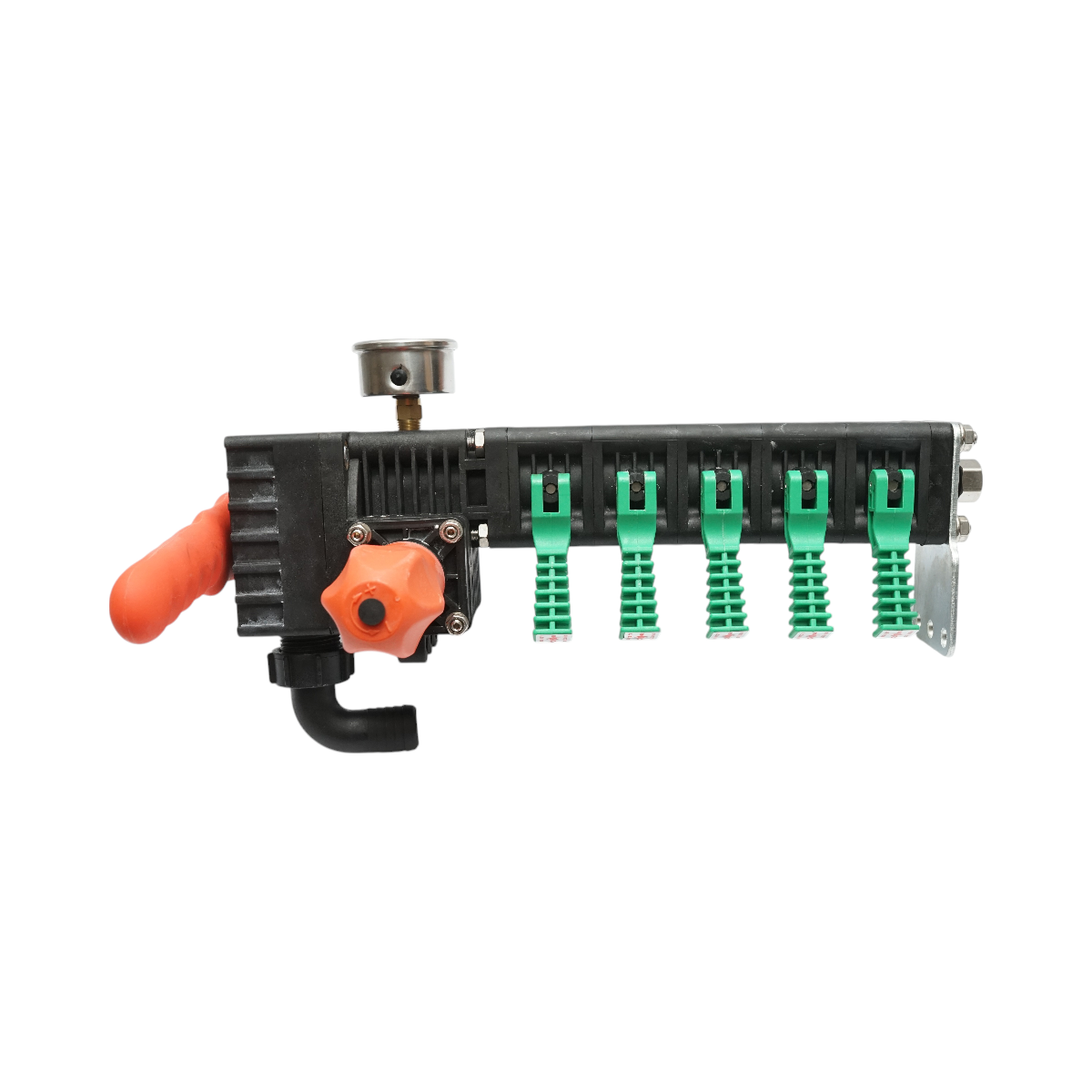5 horsepower herbicide distributor, glycerin manometer 25 bar