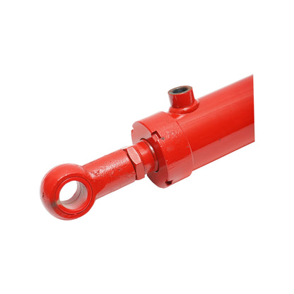 Reversible hydraulic cylinder plug 73x63x35x660x400mm oil connection fi18 Breckner Germany