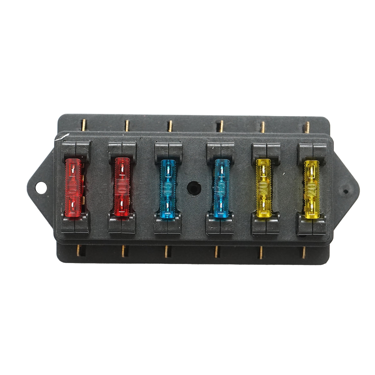 Flat fuse box with 6 terminals UTB U-650