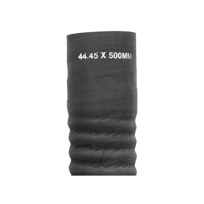 Flexible cooling hose inner diameter 44.45x500mm made of rubber with textile insert and metal spiral, 12 Bar Breckner Germany