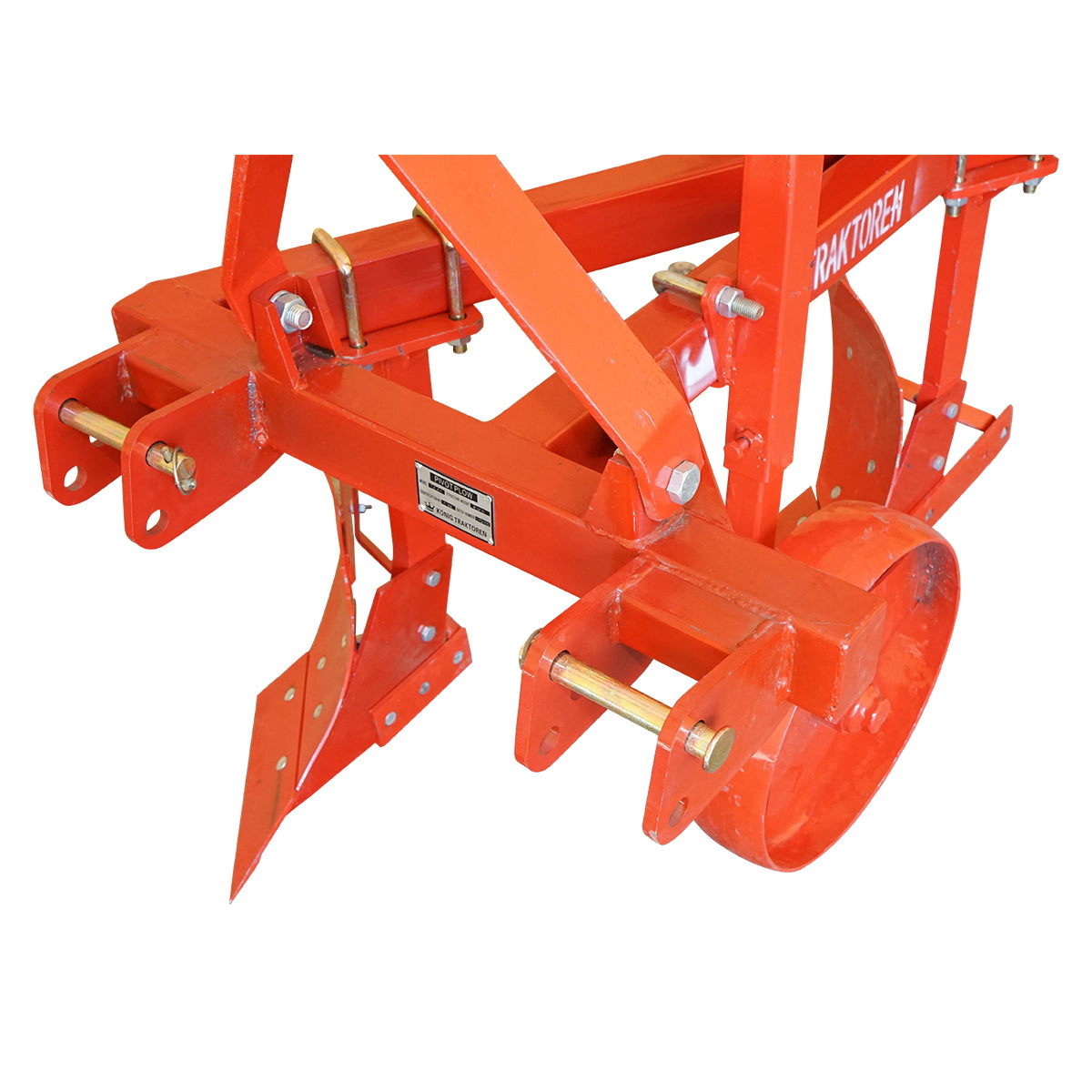 Agricultural plow 2 furrows 25 HP width 500mm depth 200-250mm 70Kg