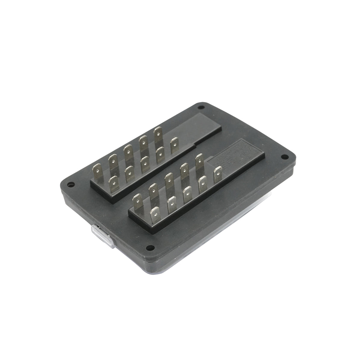 Flat fuse box with 10 slots Breckner Germany