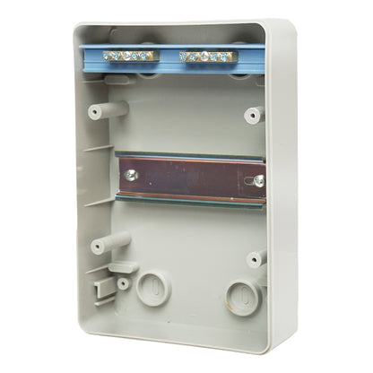 Fuse box applied 1 row, 4 modules, IP65, 210x140x100mm Breckner Germany