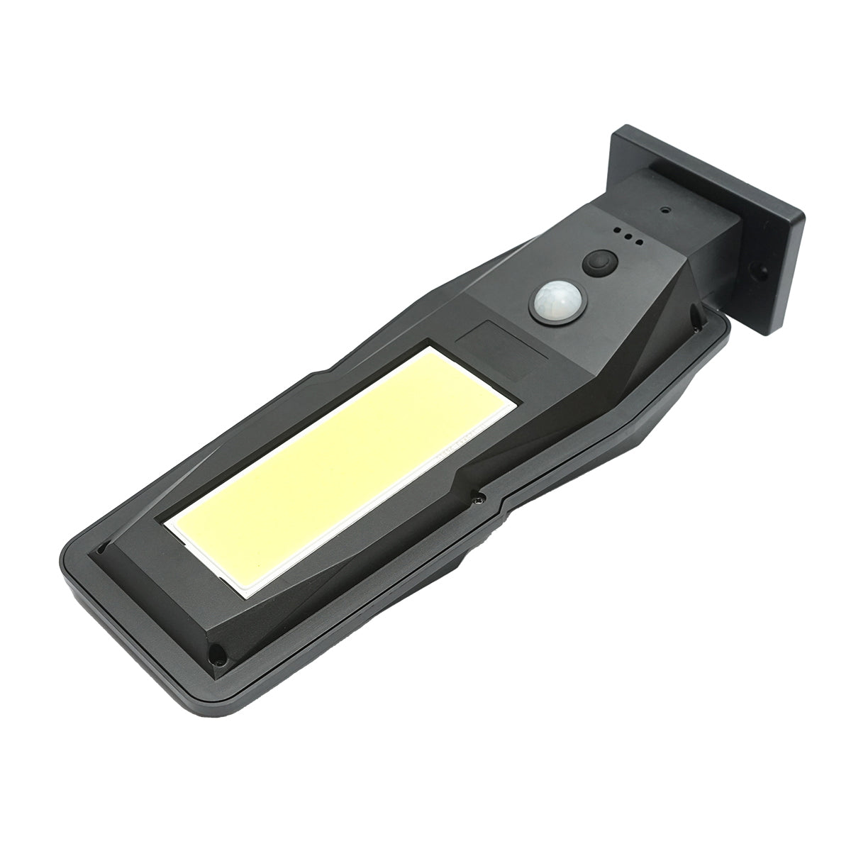 LED solar lamp 186lm with solar panel 1.3W/5.5V, battery 3.7V/2.4 Ah and motion sensor IP54 Breckner Germany