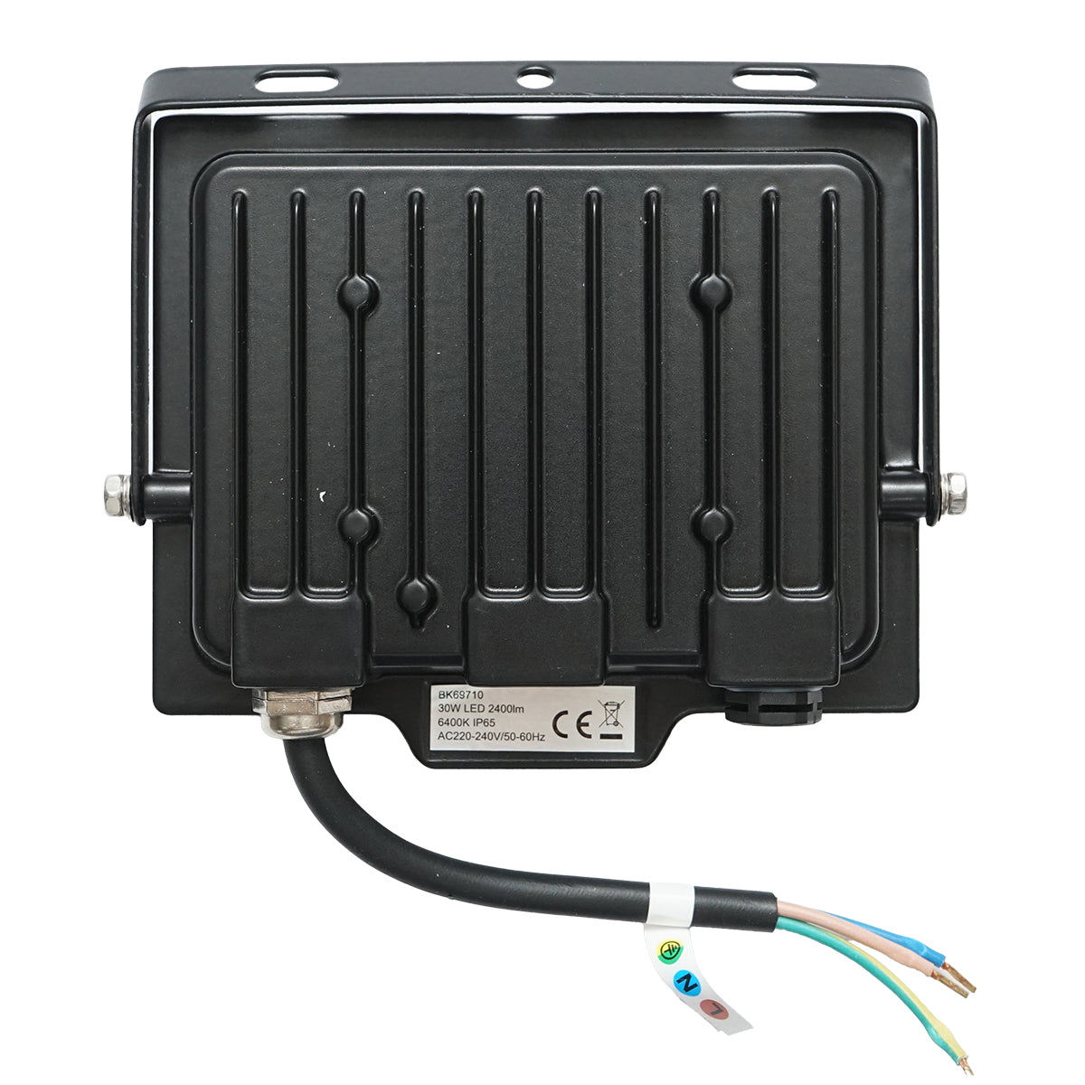 30W LED projector, 2400lm 6400K, IP65, power supply 220V-240V Breckner Germany