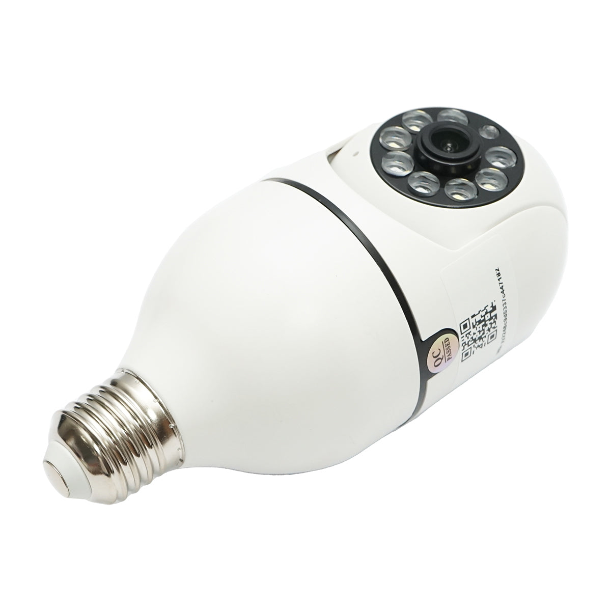 Smart-bulb PTZ surveillance camera, WIFI 2.4G 1080P, E27 bulb type with motion sensor and Tuya application Breckner Germany