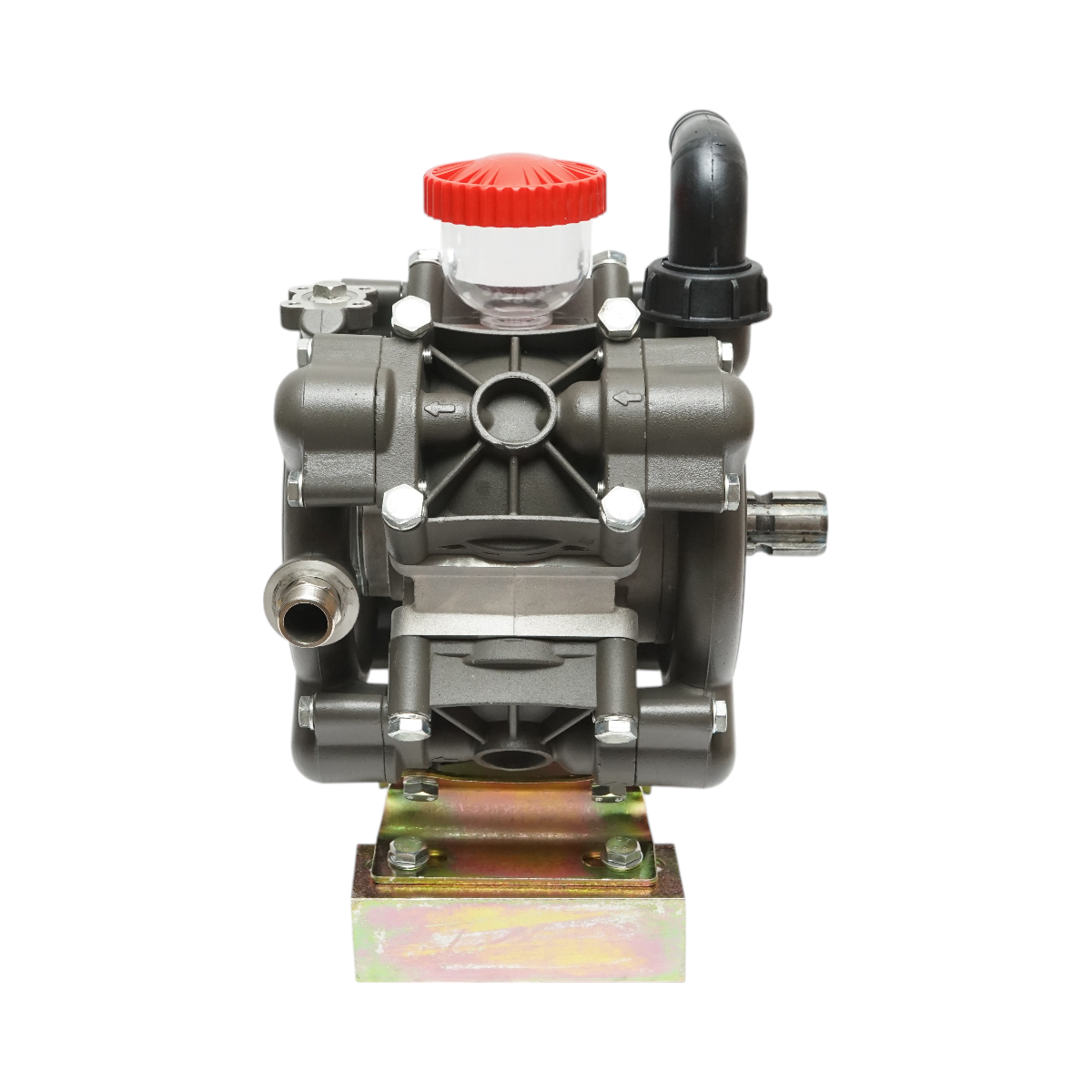 Diaphragm pump with 4 membranes Z=6/8,4mm flow rate 120 L/min 25 bar for herbicide applicator (compatible with Polish model)