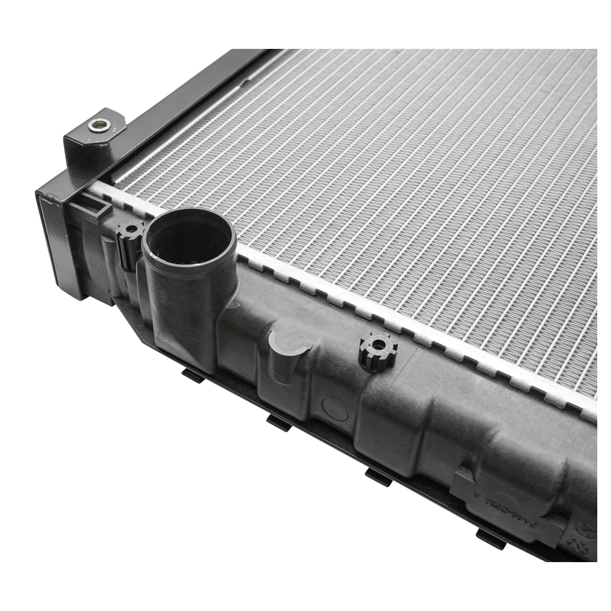 Aluminum water radiator MAN, Forestry Tractor 670x660x85mm