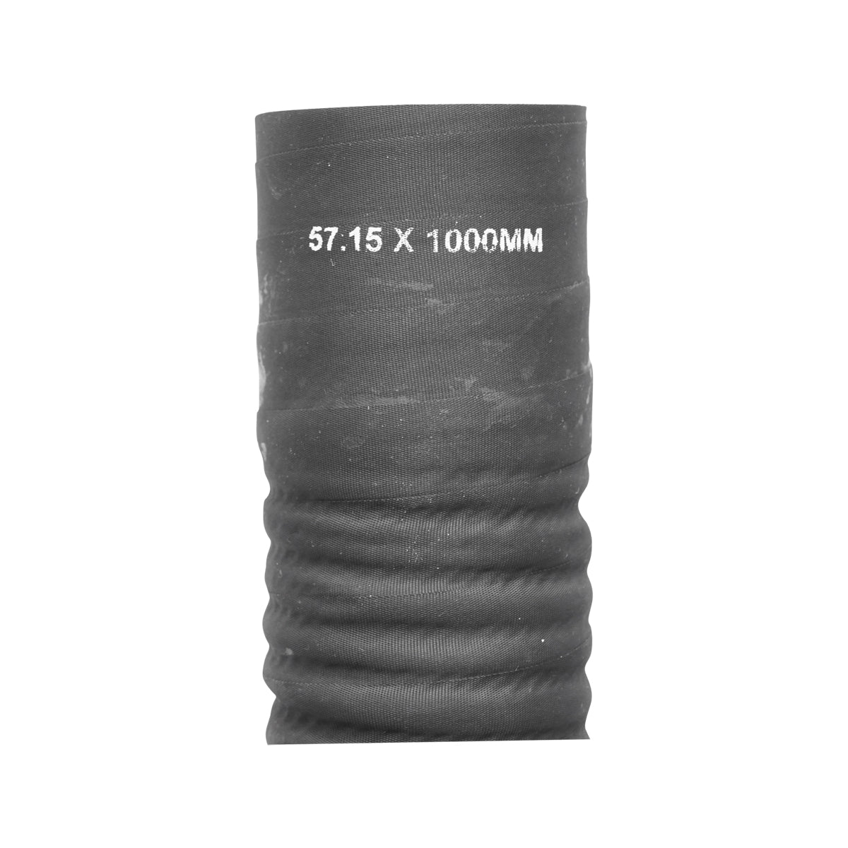 Flexible cooling hose internal 57.15x1000mm made of rubber with textile insert and metal spiral, 9 Bar Breckner Germany