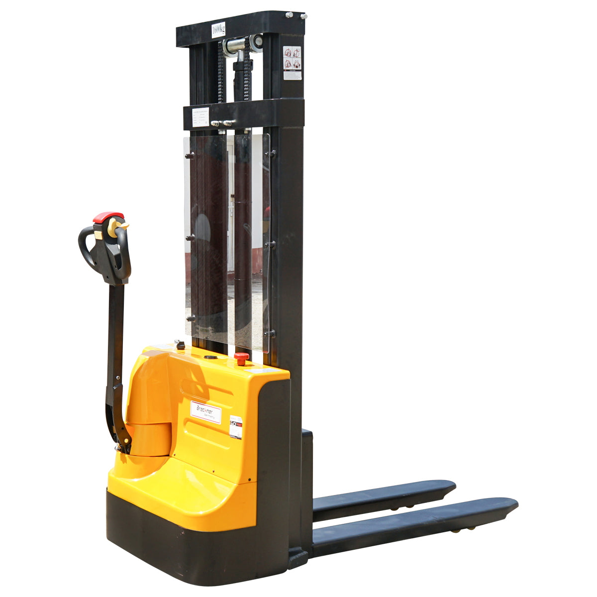 Electric pallet truck with a maximum load of 1.6T, lift height 3000mm, forks 1150mm Breckner Germany