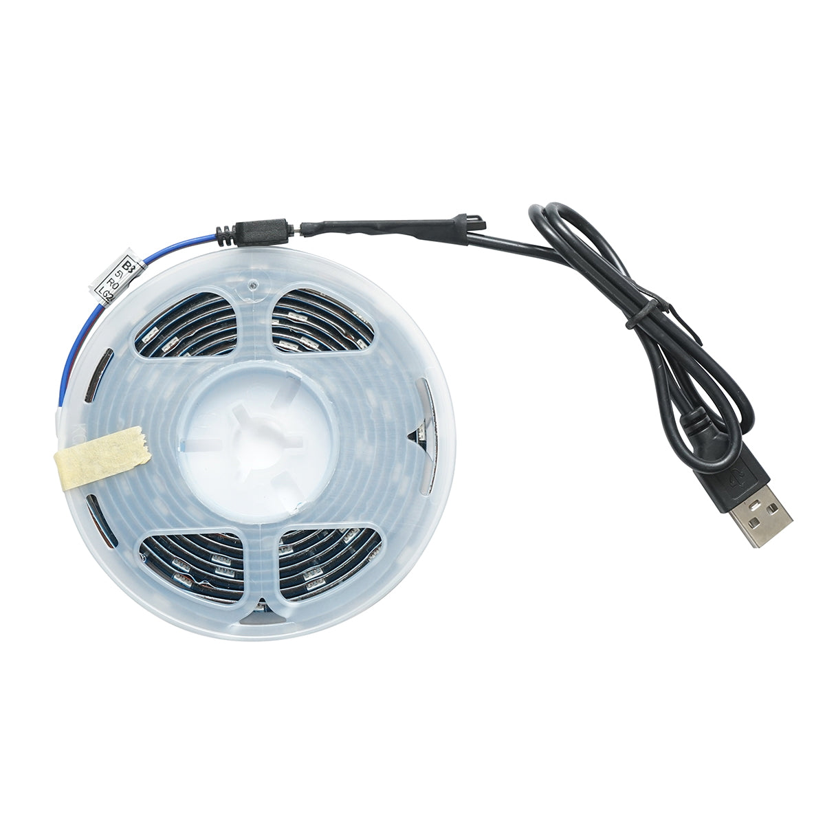 LED strip with remote control 5V, 2m, RGB voice control IP20 Breckner Germany