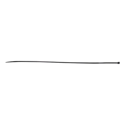Facet, plastic collar 3.6x360mm, black, set of 100 pieces Breckner Germany