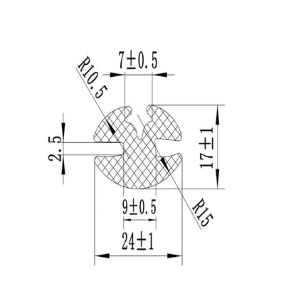10m shed for UTB U-650 with B2/B7 fin
